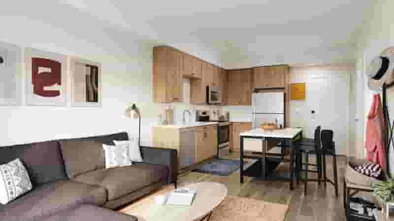 Spacious student apartments, better than any dorm